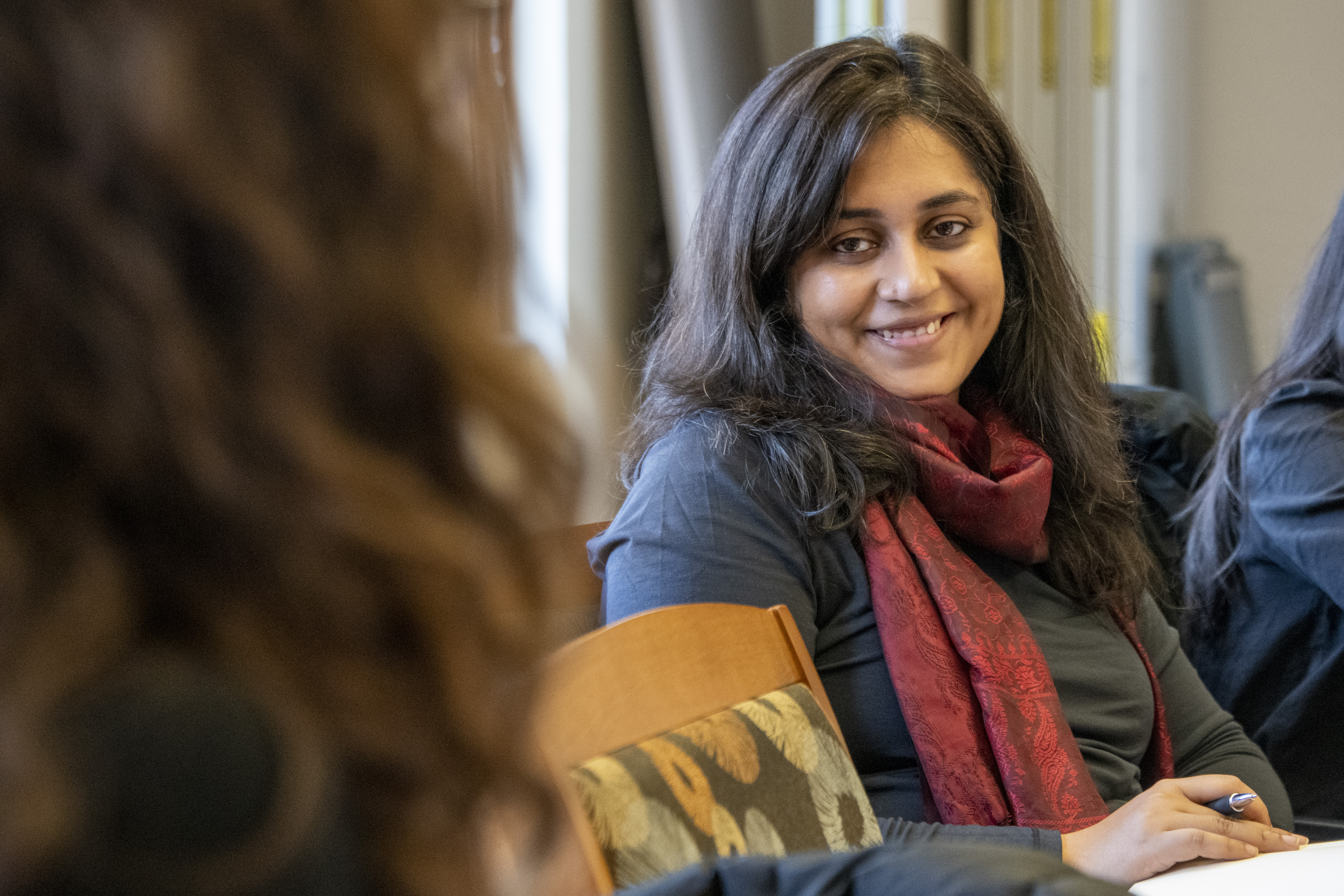 A photo of a UChicago student