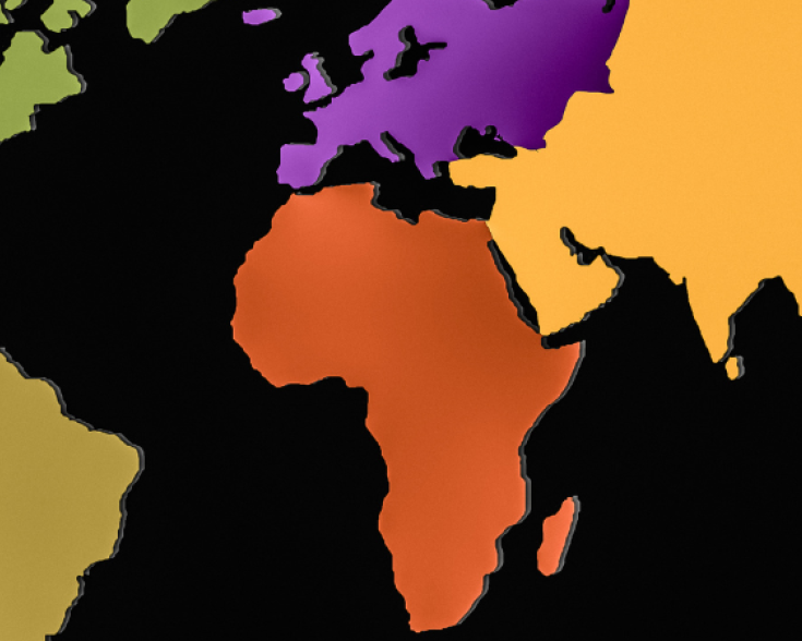 world map